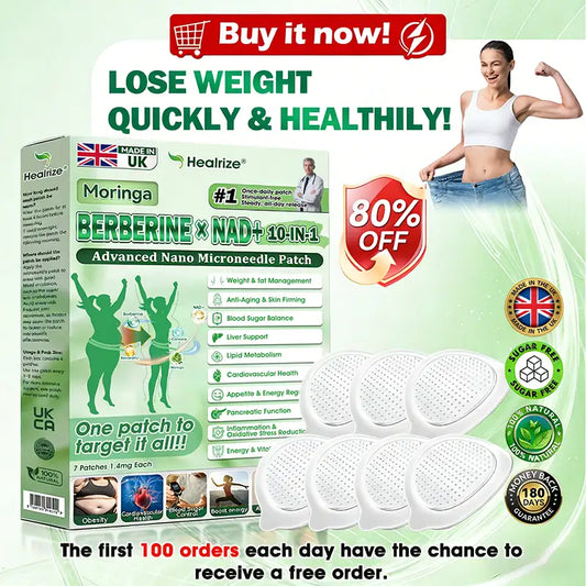 🇬🇧 𝐎𝐟𝐟𝐢𝐜𝐢𝐚𝐥 𝐔𝐊 𝐒𝐭𝐨𝐫𝐞 | 🧑‍⚕️🩺 𝐇𝐞𝐚𝐥𝐫𝐢𝐳𝐞® 𝐌𝐨𝐫𝐢𝐧𝐠𝐚 · 𝐁𝐞𝐫𝐛𝐞𝐫𝐢𝐧𝐞 × 𝐍𝐀𝐃+ 𝟏𝟎-𝐢𝐧-𝟏 𝐀𝐝𝐯𝐚𝐧𝐜𝐞𝐝 𝐍𝐚𝐧𝐨 𝐌𝐢𝐜𝐫𝐨𝐧𝐞𝐞𝐝𝐥𝐞 𝐏𝐚𝐭𝐜𝐡 — 𝐎𝐧𝐜𝐞 𝐃𝐚𝐢𝐥𝐲, 𝐕𝐢𝐬𝐢𝐛𝐥𝐞 𝐑𝐞𝐬𝐮𝐥𝐭𝐬 𝐢𝐧 𝟕 𝐃𝐚𝐲𝐬